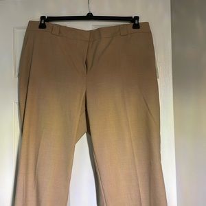 Women trouser ,size 18W,color heathered camel .